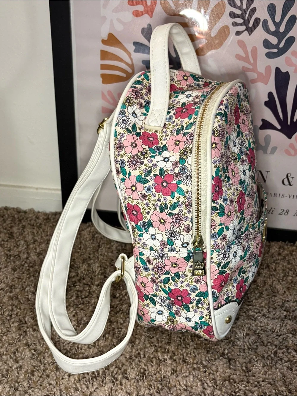 Juicy Couture Floral Mini Backpack Y2K